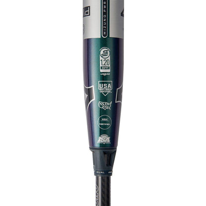 2023 Mizuno F23 PWR CRBN (-9) Fastpitch Softball Bat: 340604