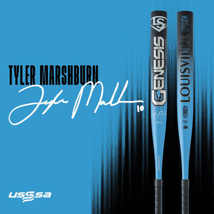 2025 Louisville Slugger Genesis Tyler Marshburn 13" 1PC Endload USSSA Slowpitch Softball Bat: WBL4106010