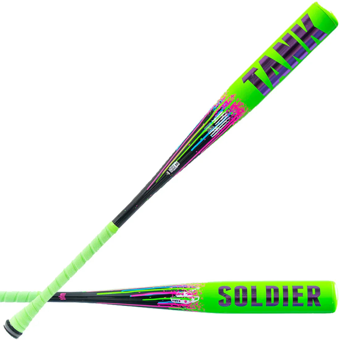 2026 Soldier Tank (-3) BBCOR Baseball Bat: SSBB26TANK2