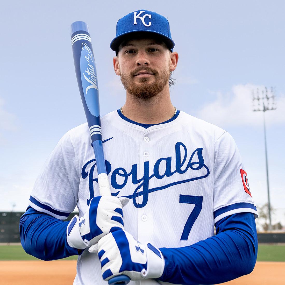 Victus Vibe Bobby Blue Pro-Crayon -3 BBCOR Baseball Bat: VCVIBC-BW