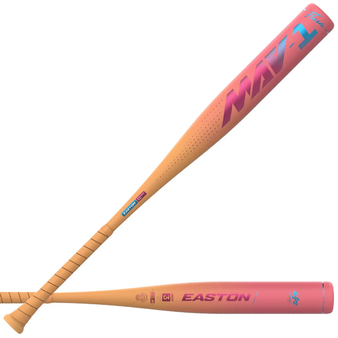 2026 Easton Mav1 Flash (-3) BBCOR Baseball Bat: EBB6M1F3