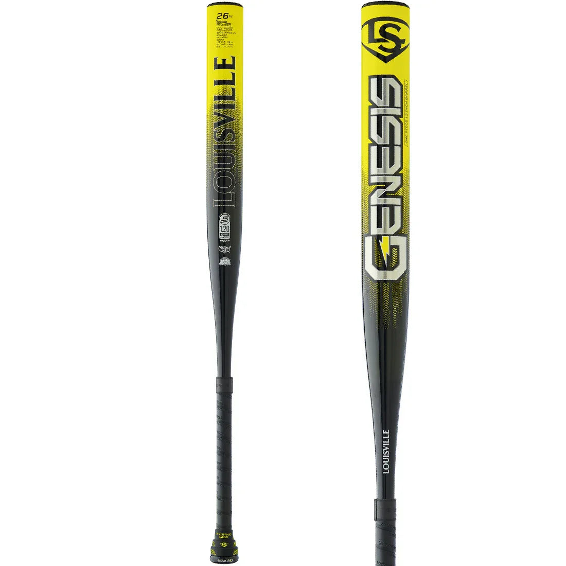 2025 Louisville Slugger Genesis 1PC 13" Balanced USSSA Slowpitch Softball Bat: WBL4107010