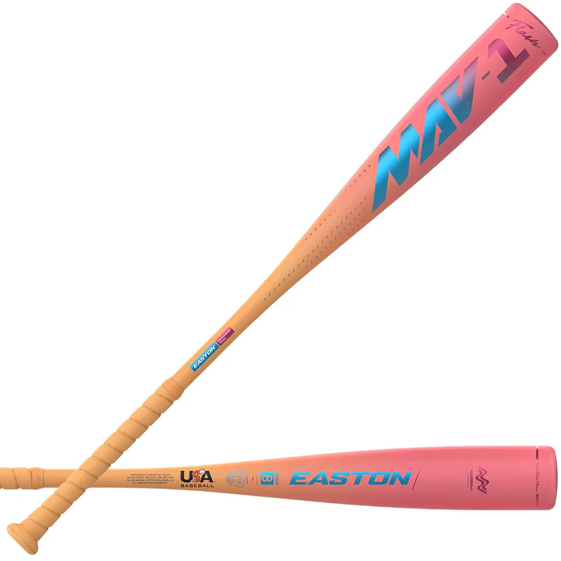 2026 Easton Mav1 Flash 2 5/8" USA Baseball Bat: -11, -8