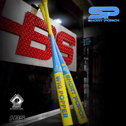 2025 Short Porch Kevlar Wig Popper 12" Balanced Spin Tech 1PC SSUSA Senior Slowpitch Softball Bat