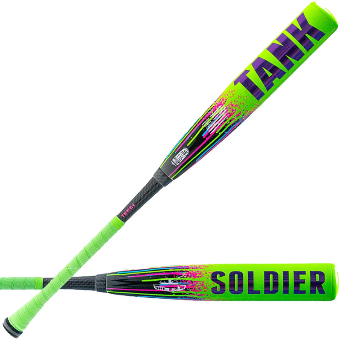 2026 Soldier Tank Double Wall 2 3/4" USSSA Senior League Baseball Bat: -10, -8, -5