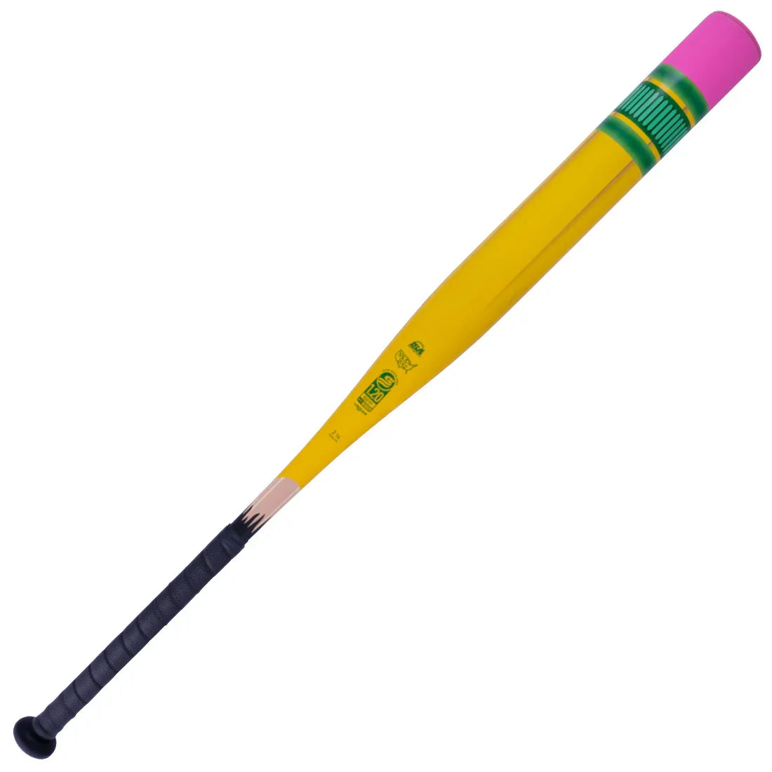 Victus Yellow Pencil 12.5" Endloaded Slow Pitch Softball Bat: VSPYP1BU