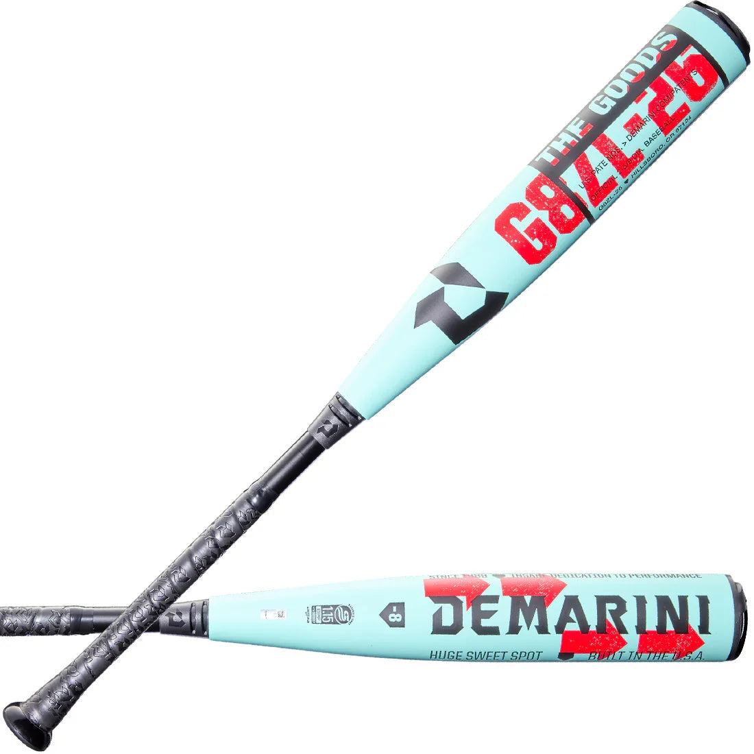 2026 DeMarini The Goods 2 3/4" USSSA Baseball Bat: -10, -8, -5
