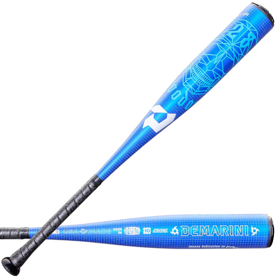 2026 DeMarini VooDoo One 2 3/4" USSSA Baseball Bat: -10, -8, -5