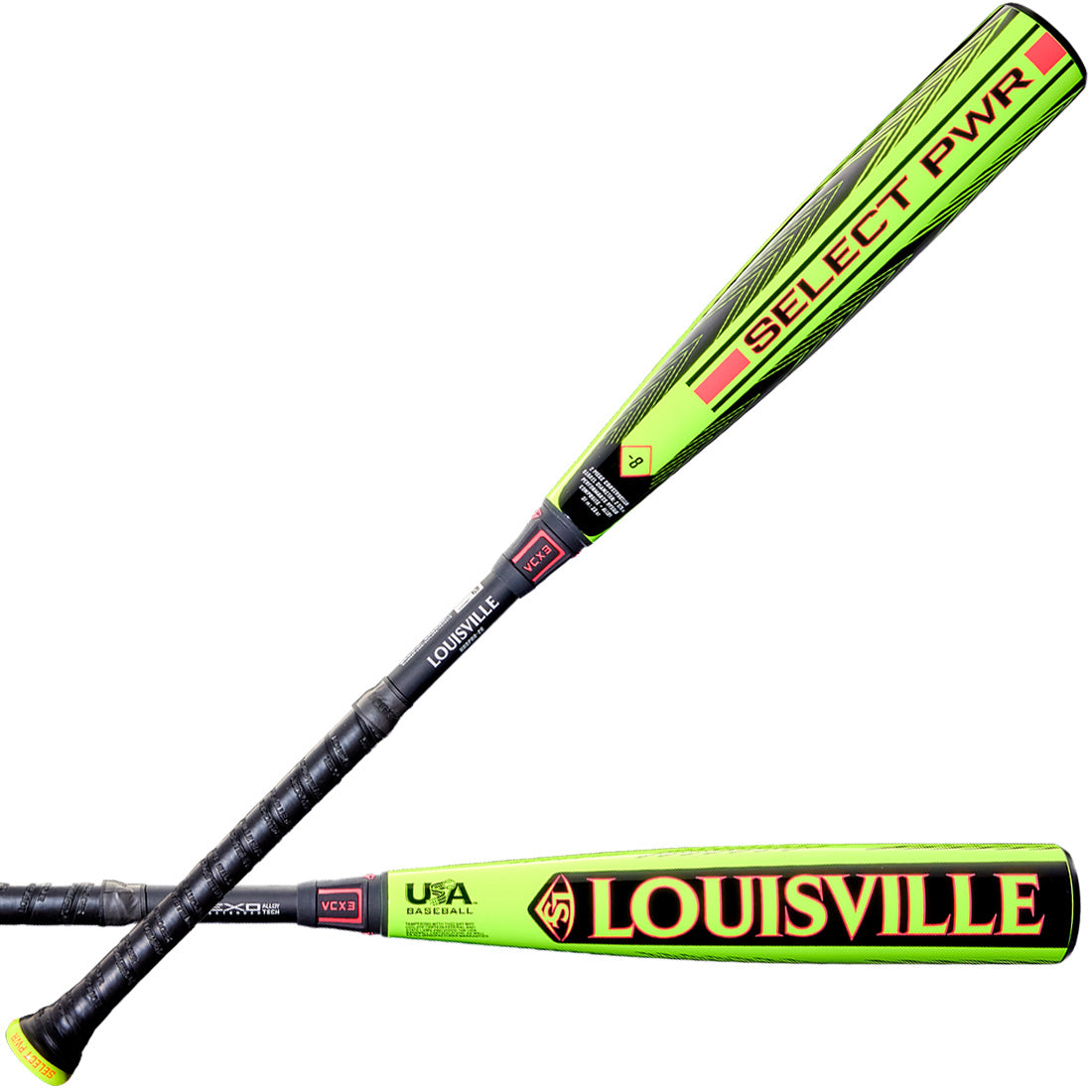 2026 Louisville Slugger Select PWR 2 5/8" USA Baseball Bat: -10, -8, -5